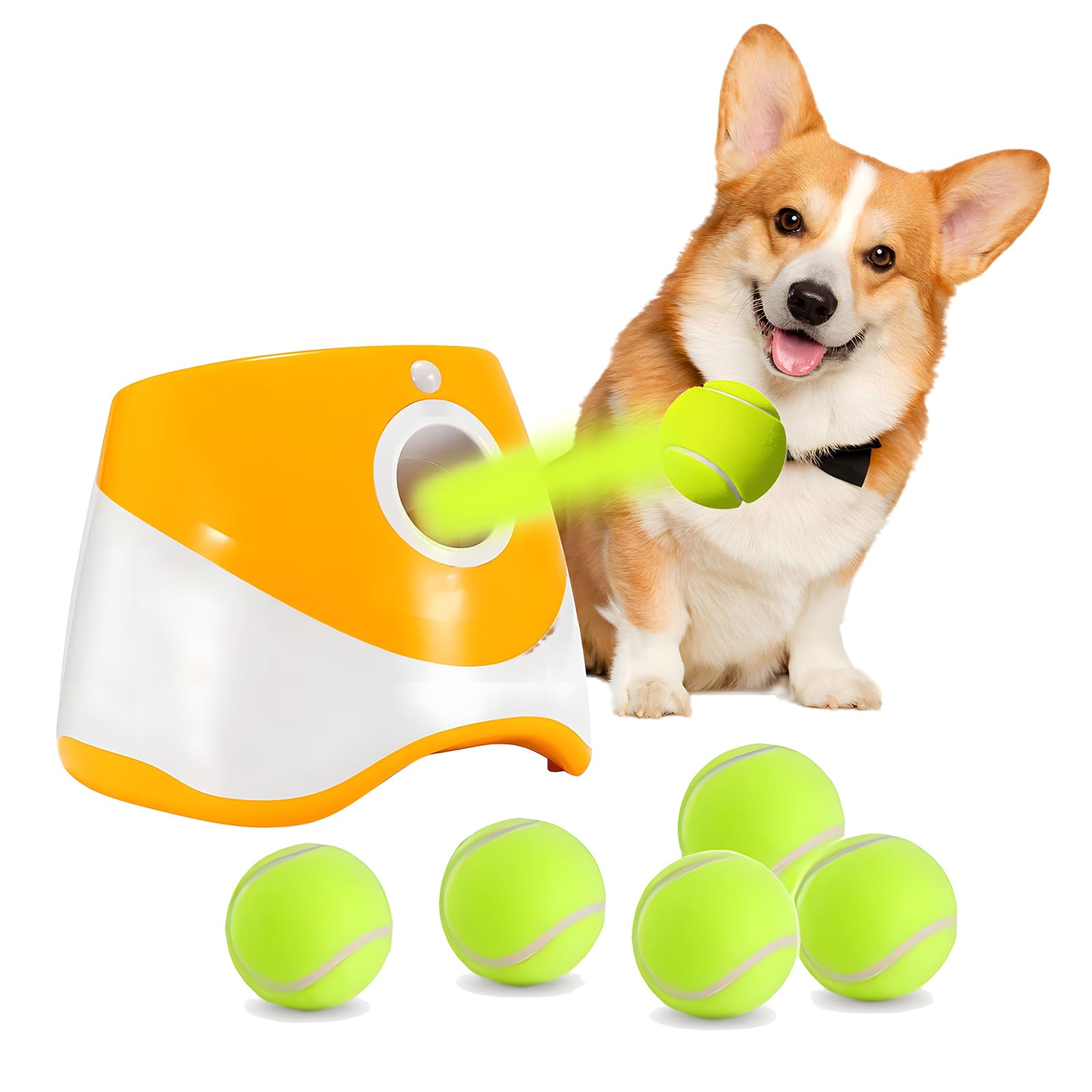 Catapult Launcher Toy - Lanciatore di Palline Interattivo per Cani,