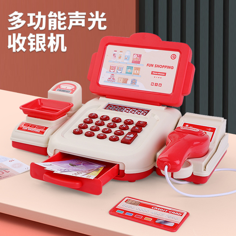 Toy Cash Register - Giocattolo Registratore di Cassa per Bambini,