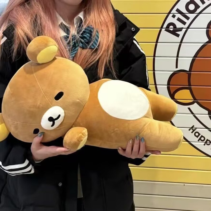 Kids Toys 3 Year Old - Peluche Morbido Rilakkuma Grande 35/50cm, Simpatico