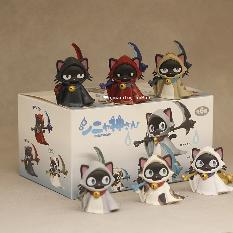 Kids Toys 3 Year Old - Giappone Shinigami Cat Blind Box Toy