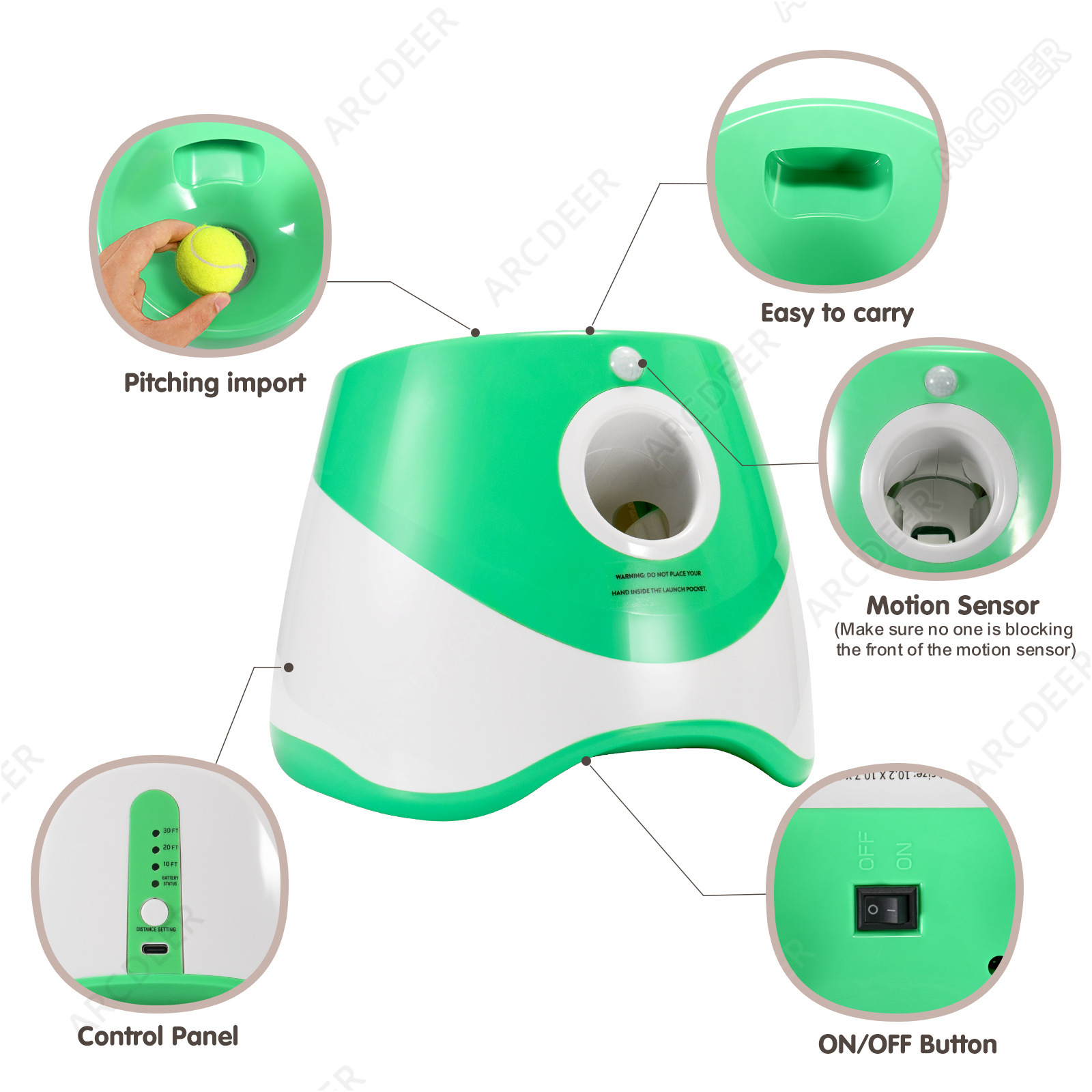 Lanciatore automatico di palli - Catapult Launcher Toy recensione e prezzo